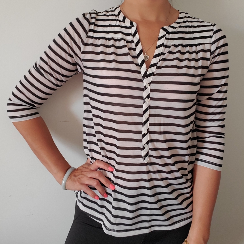 H&M 3/4 sleeve top